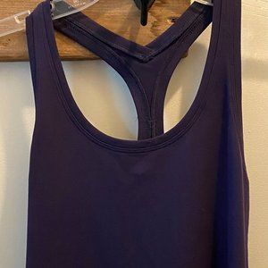 Lululemon Cool Racerback Tank Top Nulu size 6 Eggplant